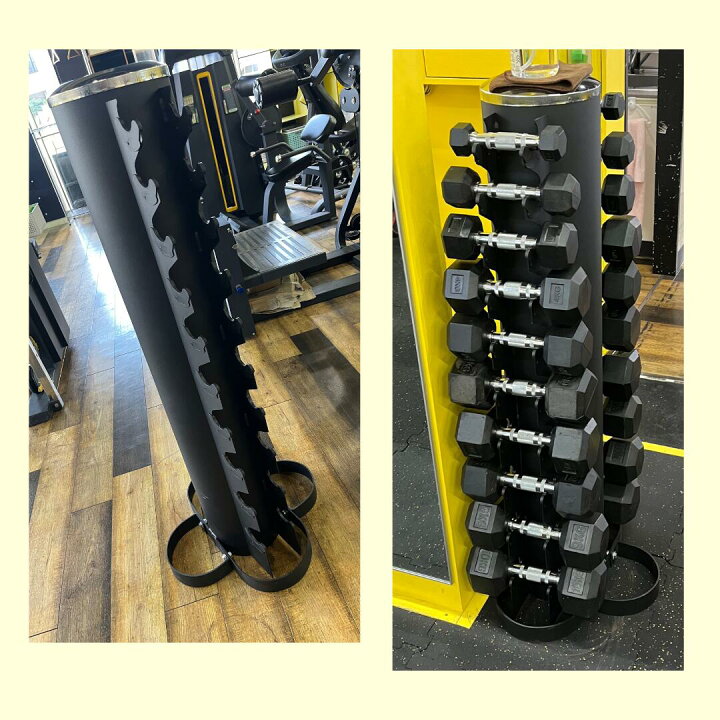 楽天市場】ラバー ヘックス ダンベル 1kg～10kg × 2個ずつ 計20個 ＋ 