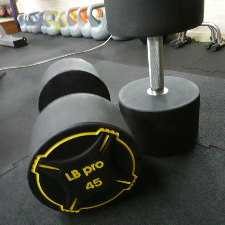 楽天市場】TPU ダンベル 45kg × 2個 セット バーベル メンズ  