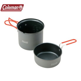 コールマン（Coleman）（メンズ、レディース）パックアウェイ ソロクッカーセット キャンプ用品 調理器具 BBQ フライパン ソロキャンプ 直火 2000012957