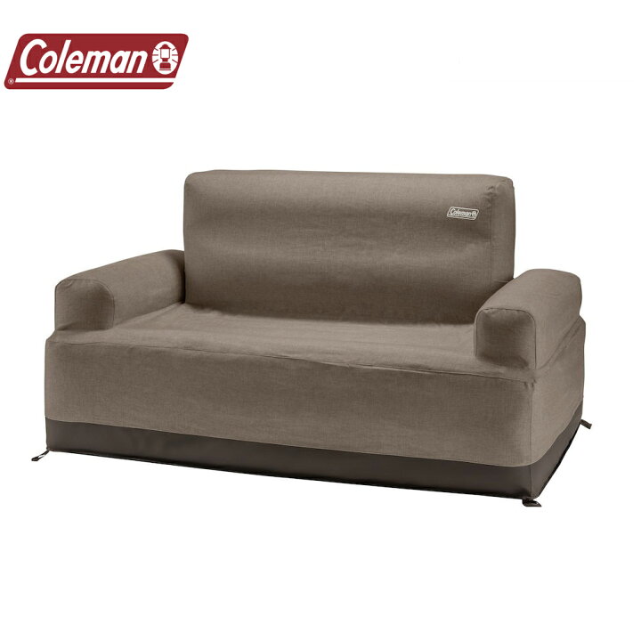 楽天市場】コールマン（Coleman） エアカウチダブル グレージュ 