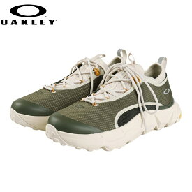 オークリー（OAKLEY）（メンズ）トレッキングシューズ ローカット ライト シールド FOF100587-86L カーキ 防水 高耐久