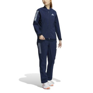アディダス(adidas)(レディース)ゴルフウェア アウター RAIN.RDY レインスーツ セットアップ 上下セット BWB60-IC1418 IC1417