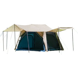 ホールアース（Whole Earth） テント キャンプ 4人用 アースハーモニーロッジ WE2MDA16 SBEG