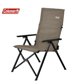 コールマン（Coleman） 椅子 チェア キャンプ リクライニング レイチェア グレージュ 2190859 イス 折りたたみ 収納ケース付