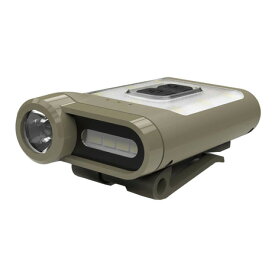 【エントリーでポイント最大10倍キャンペーン開催！11/4 20:00〜11/11 1:59】クレイモア（CLAYMORE）ヘッドライト アウトドア 防災 非常用 災害 LEDライト キャップオン Capon 65A+ Black CLP-330