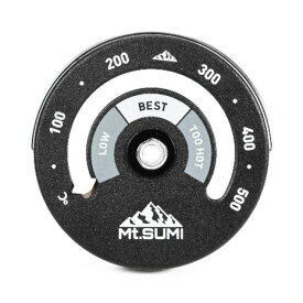 マウントスミ（Mt.SUMI） キャンプ マグネット式 ストーブ温度計 EC SF25FWTM-EC
