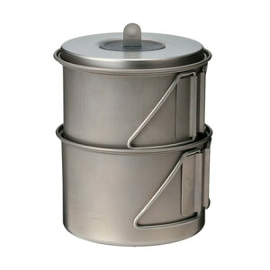 Xm[s[Nisnow peakj \Zbg  `^ Mini Solo Cook Set Titanium SCS-004TR Lvpi 