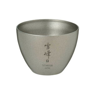 Xm[s[Nisnow peakj  Titanium Sake Cup Titanium TW-020 H Lv o[xL[
