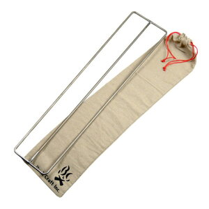 ブッシュクラフト(Bush Craft) 焚き火台 キャンプ 五徳 ゴトク L 純チタン中空パイプ 10-03-orig-0005