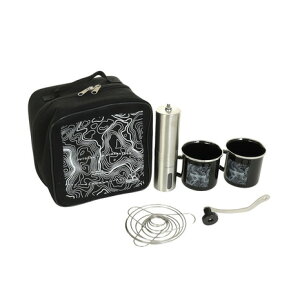 5050[NVbvi5050WORKSHOPj  R[q[Zbg Lv PORTABLE COFFEE SET 0255WS4276 BLACK