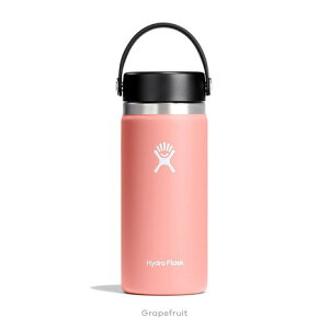 �n�C�h���t���X�N�iHydroFlask�j���� �{�g�� �}�O Wide Mouth 16oz 890015004