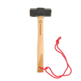 【最大10倍ポイントバックキャンペーン・要エントリー 1/24 20:00 - 1/25 23:59】ホールアース（Whole Earth） ハンマー テント ペグ ムジョルニアハンマー WE23DZ97 BLK アウトドア キャンプ