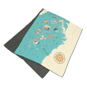 nomadix�inomadix�j �^�I�� �唻 ���K �r�[�` �A�E�g�h�A APPALACHIAN TRAIL MAP TOWEL 1700010133222
