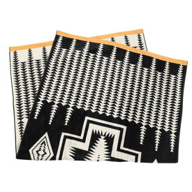 サーフムーブ（SURF MOVIE） バスタオル オーバーサイズジャガードスパタオル HardigBk 19373184214000 ブラック ブランケット