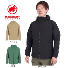 【5/10限定 エントリー＆対象4店舗買い回りで最大P10倍】マムート（MAMMUT）（メンズ）ジャケット アウター ハイキング Hiking WB フーデッドジャケット AF 1012-00391