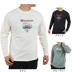マーモット（Marmot）（メンズ）長袖Tシャツ ロンT ハッピーキャンプ クルー TOUUJB59