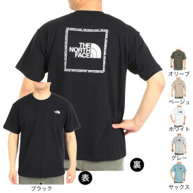 ノースフェイス（THE NORTH FACE）（メンズ）半袖Tシャツ TNF SQAR LOGO Tシャツ NT32334X