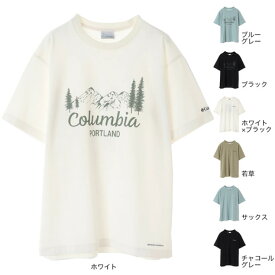 コロンビア（Columbia）（メンズ）半袖Tシャツ ヤハラフォレストグラフィックショートスリーブティー PM1647