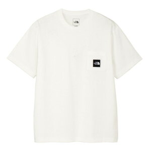 ザ・ノース・フェイス(THE NORTH FACE)(メンズ、レディース)半袖 スクエアロゴポケット Tシャツ NT82541 W