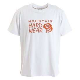 マウンテンハードウェア（MOUNTAIN HARDWEAR）（メンズ）半袖Tシャツ ハードウェアロゴ OE4483 100 ホワイト