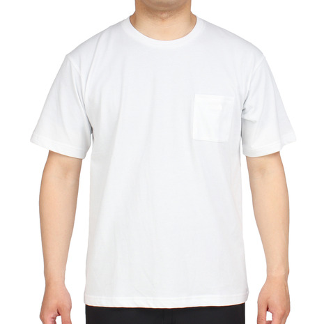 ノースフェイス（THE NORTH FACE） 半袖Tシャツ ショートスリーブスモールロゴポケットティー NT321003X W シンプル ワンポイント 胸ポケット （メンズ）