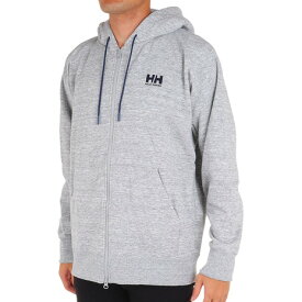 ヘリーハンセン（HELLY HANSEN）（メンズ）パーカー 長袖スウェット ロゴフルジップフーディー HH32376 Z グレー