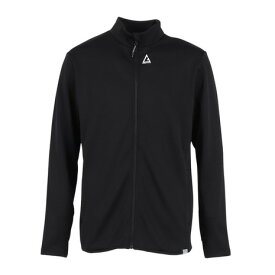 ロジャーエーガー（ROGEREGGER）（メンズ）ジップアップ フリースセーター ルフトグリット RE25FUK5610015 BLK