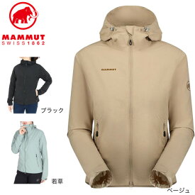 マムート（MAMMUT）（レディース）EUROサイズ 撥水 軽量 アウター ハイキング ウィンドブレーカー フーデッド ジャケット 1012-00401