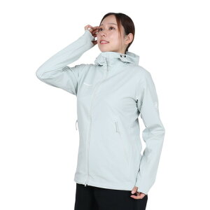 マムート(MAMMUT)(レディース)アウター マクン 2.0 ソフトシェル フーデッド ジャケット 1011-00802-1288