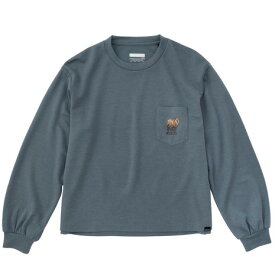 マーモット（Marmot）（レディース）ロンT カモシカ ウール 長袖Tシャツ TOWSJB52YY ANS グレー 四角友里コラボ