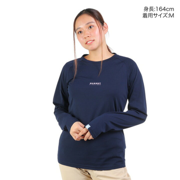 MAMMUTマムート 半袖シャツ 紫色 Mサイズ マムート / QD ロゴ プリント LSTシャツ AF レディース： ホワイト［00784］ M(日本 サイズL) マムート レディース QD Logo Print T-Shirt AF アウトドアウェア トップス 半袖Tシャツ ホワイト 白 ブラック  黒 ネイビー ブルー ... マムート シャツ レディース Mサイズ