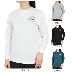 ノースフェイス（THE NORTH FACE）（レディース）長袖Tシャツ ロンT シンプル ロゴ NT82336X