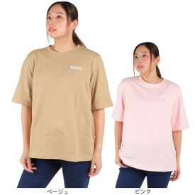 エーグル（AIGLE）（レディース）半袖Tシャツ クルーネックロゴTシャツ ZTFAI40