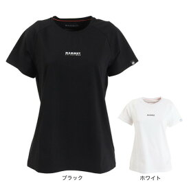 マムート（MAMMUT）（レディース）半袖Tシャツ クイックドライ ロゴプリントTシャツ AF Women 1017-02022