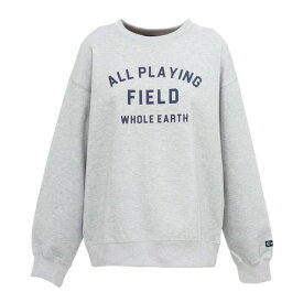 【最大10倍ポイントバックキャンペーン・要エントリー 1/24 20:00 - 1/25 23:59】ホールアース（Whole Earth）（レディース）プルオーバースウェット WE2UDZ72 GRY
