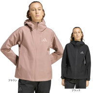 アディダス（adidas）（レディース）雨具 防水 テレックス Xperior GORE-TEX 2L レインジャケット CC186