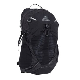 グレゴリー（GREGORY）（メンズ）リュック ミコ 20L オプティックブラック 1452759974 登山 防災 地震 災害対策