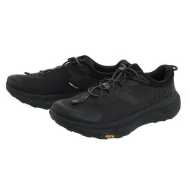 【1000円OFFクーポン対象 5/29迄】ホカ（HOKA）（メンズ）ハイキング アウトドアシューズ TRANSPORT トランスポート 1123153-BBLC ブラック スニーカー 替え紐付