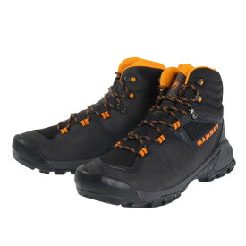 マムート（MAMMUT）（メンズ）トレッキングシューズ ハイカット 登山靴 Sapuen High GTX(R) Men 3030-04241-00132 ブラック×イエロー