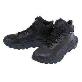 【10%OFFクーポン配布中！6/18まで】ホカ（HOKA）（メンズ）トレッキングシューズ ハイカット 登山靴 TRAIL CODE トレイルコード GTX 1123165-BRVN ブラック ゴアテックス