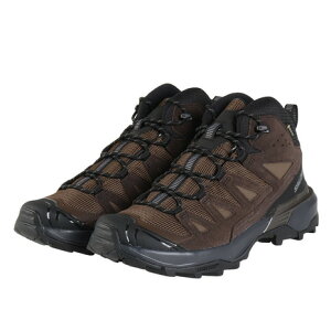 サロモン(SALOMON)(メンズ)トレッキングシューズ ハイカット 登山靴 X ULTRA 360 LEATHER MID GORE-TEX L47570900