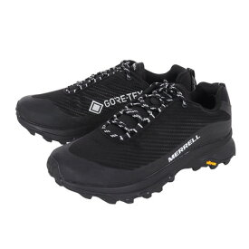 メレル（MERRELL）（メンズ）ゴアテックス トレッキングシューズ ローカット 登山靴 モアブ スピード ストーム 067549 BLK ブラック ビブラムソール