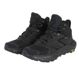 ホカ（HOKA）（レディース）ゴアテックス トレッキングシューズ ミドルカット 登山靴 アナカパ 2 ミッド GTX 1142831-BBLC ブラック