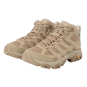 メレル(MERRELL)(レディース)ゴアテックス トレッキングシューズ ハイカット 登山靴 モアブ 3 ミッド GTX シンセティック 500416 INCENSE