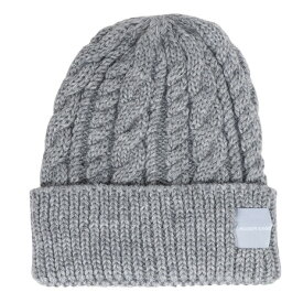 ロジャーエーガー（ROGEREGGER）（メンズ、レディース）ニット帽 トレッキング 登山 ケーブル カフワッチ RE25FST5700024 GRY