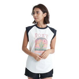 ロキシー（ROXY）（レディース）ラッシュガード ノースリーブ SUCCULENT PARADISE S/L RASH 24SURLY242014OWT