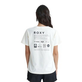 ロキシー（ROXY）（レディース）ラッシュガード 半袖 Tシャツ HISTORIA DEL LOGO 24SURLY242018OWT