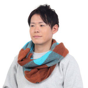 アミナ(amina)(メンズ、レディース)ネックウォーマー チェキスヌード CSNP9302 TQ