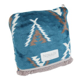 アミナ（amina）（メンズ、レディース）裏ボア NOMADY ブランケット S CCKP4301TQ BLUE