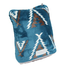 アミナ（amina）（メンズ、レディース）裏ボア NOMADY ブランケット M CCKP4302TQ BLUE ポンチョ 保温